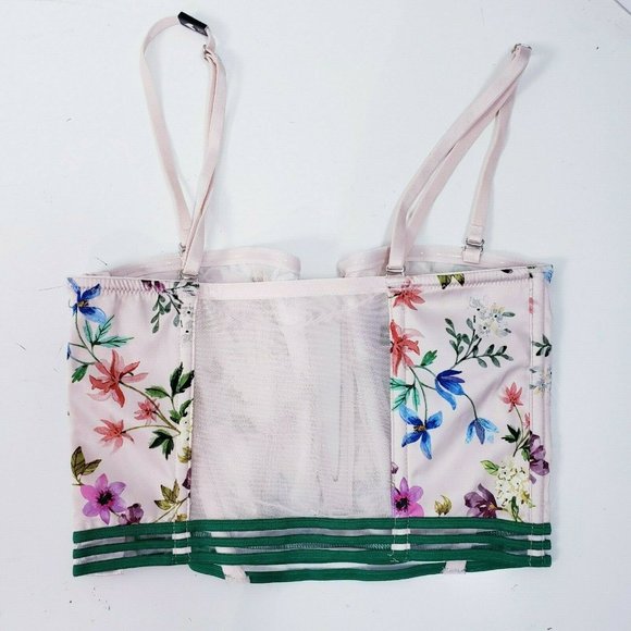 Victoria's Secret Womens Very Sexy Strapless Multicolor Floral Bralette Size XS - Picture 2 of 9